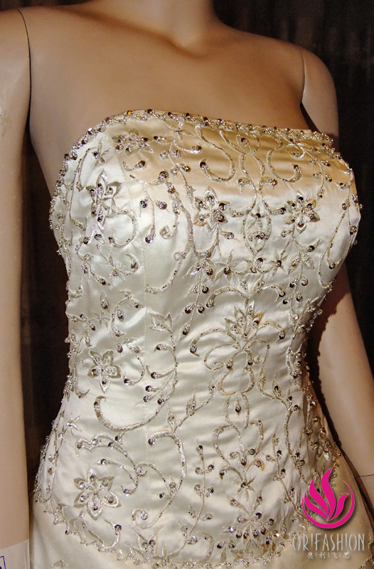 Orifashion HandmadeReal Custom Made Wedding Dress RC102